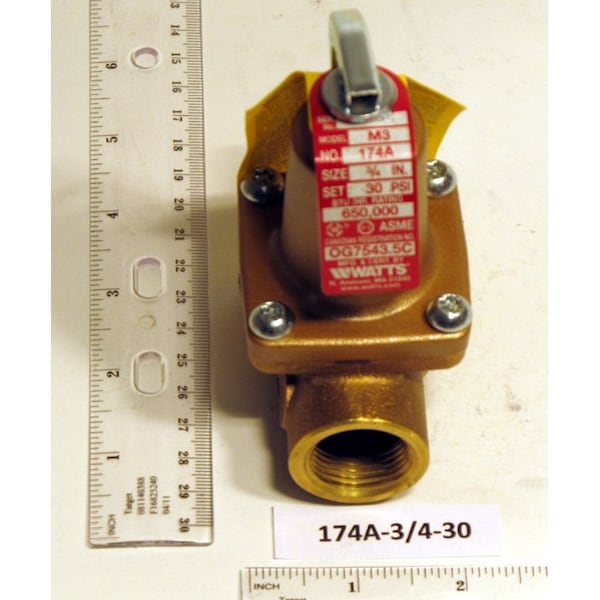 174A-3/4-30 Relief Valve 3/4